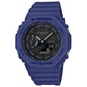 Zegarek G-SHOCK Casio Octagon Blue "CasiOak" Carbon Core Guard GA-2100-2AER