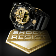 Zegarek G-SHOCK NO COMPLY BLACK AND GOLD GA-710GB-1AER