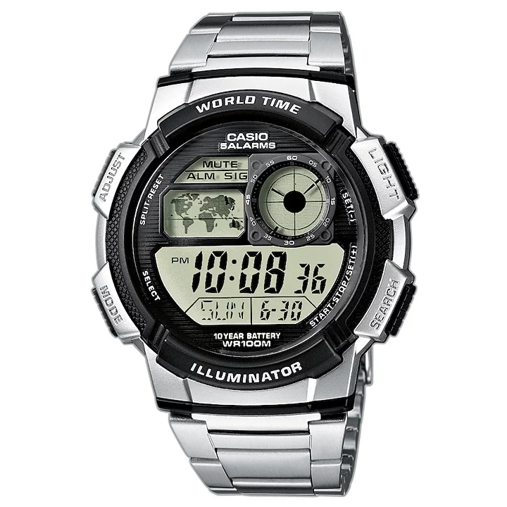 Zegarek Casio Digital Chronograph AE-1000WD-1AVEF