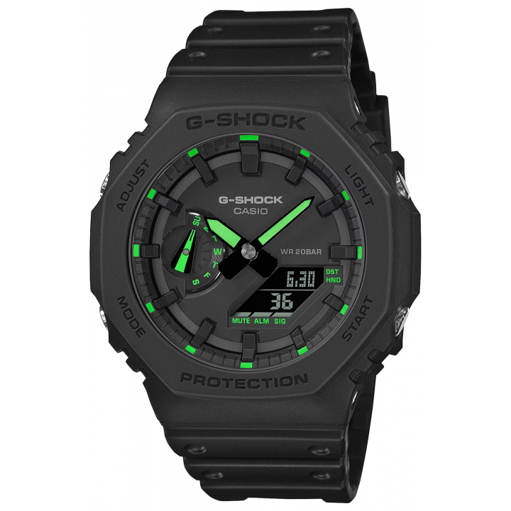 Zegarek G-SHOCK Casio Octagon Neon Accent GA-2100-1A3ER