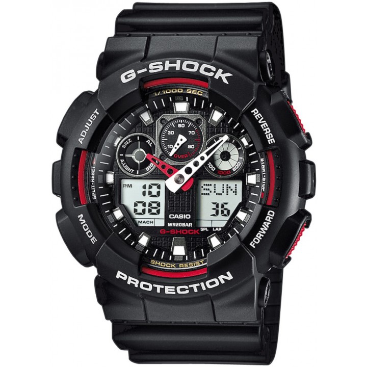 Zegarek G-SHOCK GA-100-1A4ER Casio Red Giant